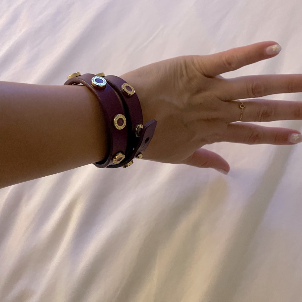 Plum color Tory Burch bracelet